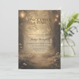 Fantasy Enchanted Möhippa Inbjudningar