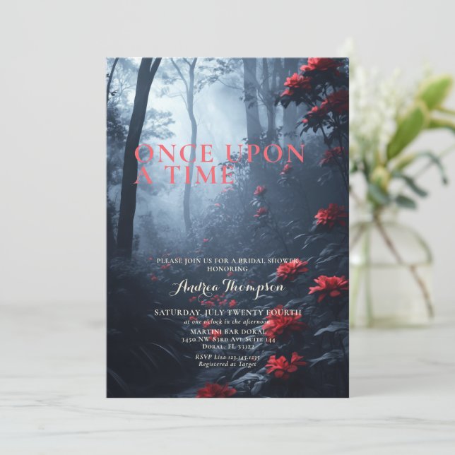 Fantasy Enchanted Möhippa Inbjudningar (Stående Fram)