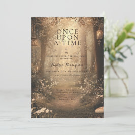 Fantasy Enchanted Möhippa Inbjudningar