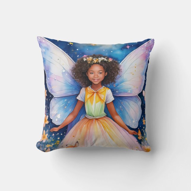 Fantasy Fairy Dekorativ kudde (Framsida)