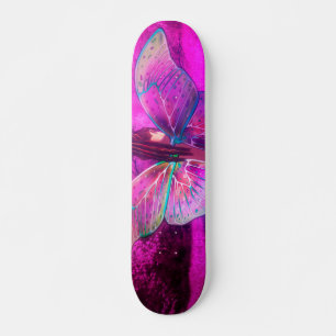 Fantasy Fairy in River i lila Forest Mini Skateboard Bräda 18,5 Cm