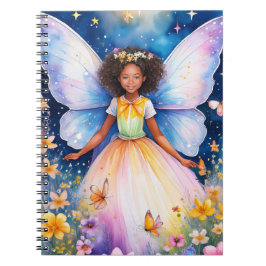 Fantasy Fairy Notebook 6,5 x 8,75 tum Anteckningsbok