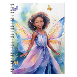 Fantasy Fairy Notebook 6,5 x 8,75 tum Anteckningsbok