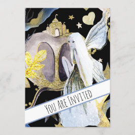 *~* Fantasy Fairy Pumpkin Baby Shower-inbjudan Inbjudningar