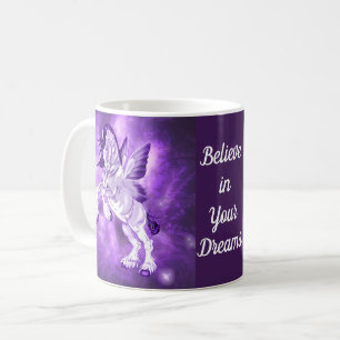 Fantasy Fairy Winged Clydesdale Horse Kaffemugg