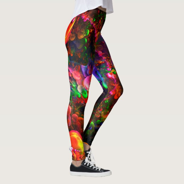 Fantasy färg combo leggings (Höger)
