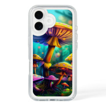 Fantasy Färgglada Svampar iPhone Fodral