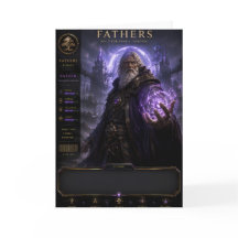 Fantasy Fars dag Trollkarl Välkomstkort