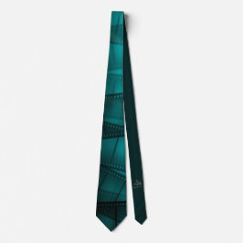 Fantasy Film Cels Teal Cinema Photographer Necktie Slips