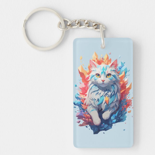 Fantasy Fire and Ice Cat (Framsidan)
