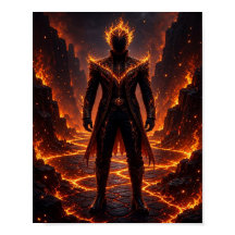 Fantasy Fire Infernal Väktare