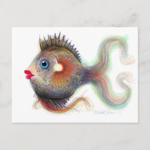 Fantasy Fish: Finare Post Cards Vykort