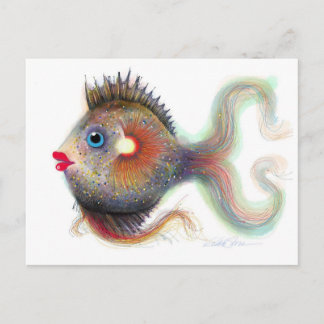 Fantasy Fish: Finare Post Cards Vykort