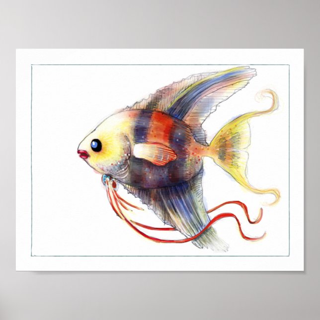 Fantasy Fish Poster: Angelica Poster (Framsidan)