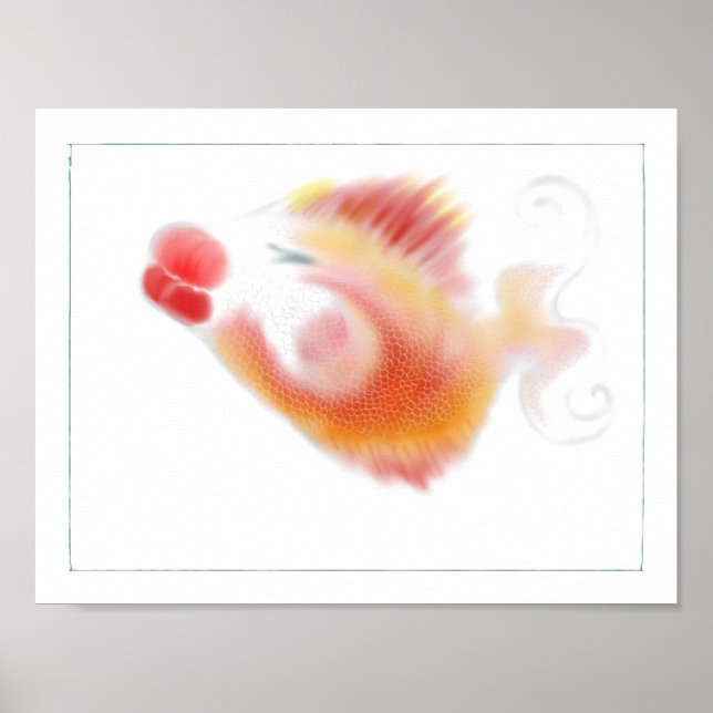 Fantasy Fish Poster: Blenda Poster (Framsidan)