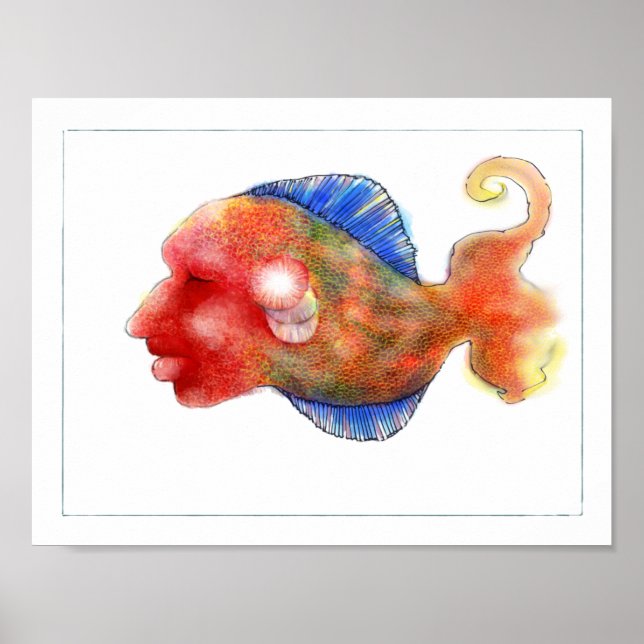 Fantasy Fish Poster: Tripper Poster (Framsidan)