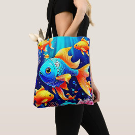 Fantasy Fish Simma Design Tygkasse