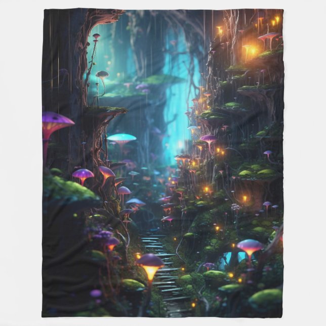 "Fantasy" Fleecefilt (Framsidan)