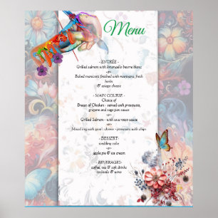 Fantasy Flowers uttrycker naturens glädje. Poster