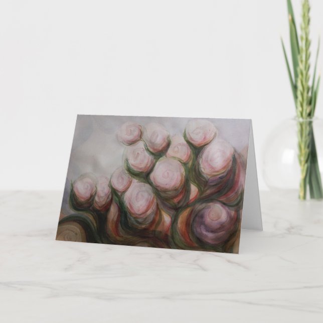 Fantasy Flygplan Notecard Kort (Framsida)