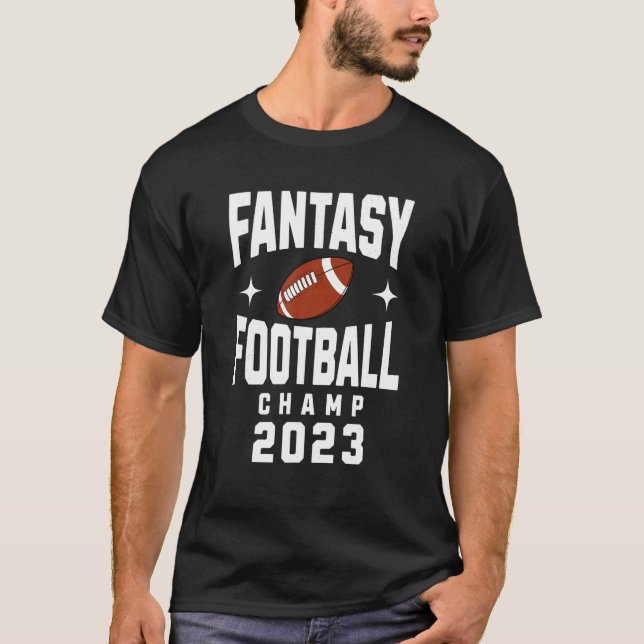 Fantasy Football 2023 League Champion Winner 2023 T Shirt (Framsida)