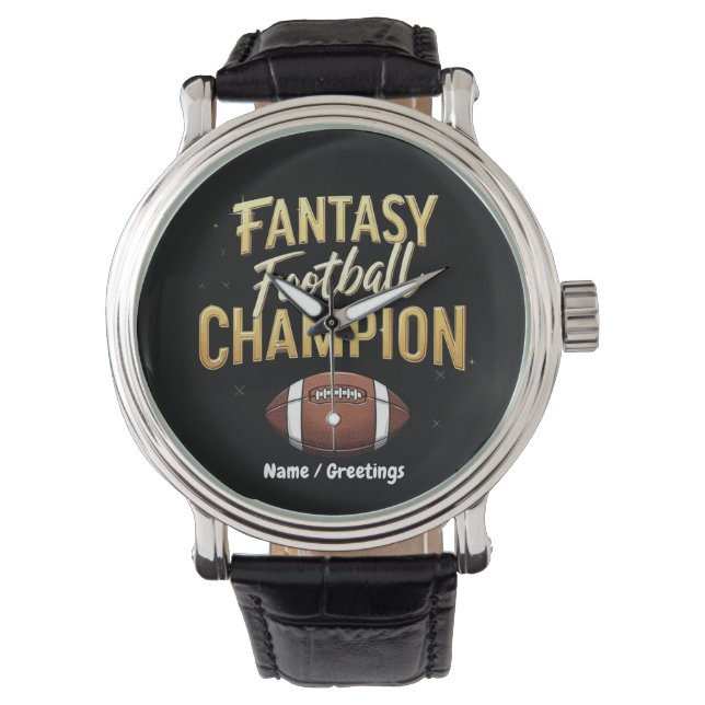 Fantasy Football Champion dominerar som en Pro Armbandsur (Framsida)