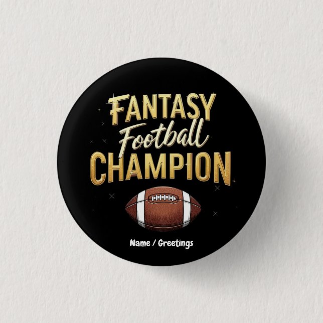 Fantasy Football Champion dominerar som en Pro Knapp (Framsida)