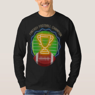 Fantasy Football Champion GOAT League-mästerskap T Shirt