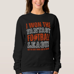 Fantasy Football Champion I Won Fantasy Footba T Shirt