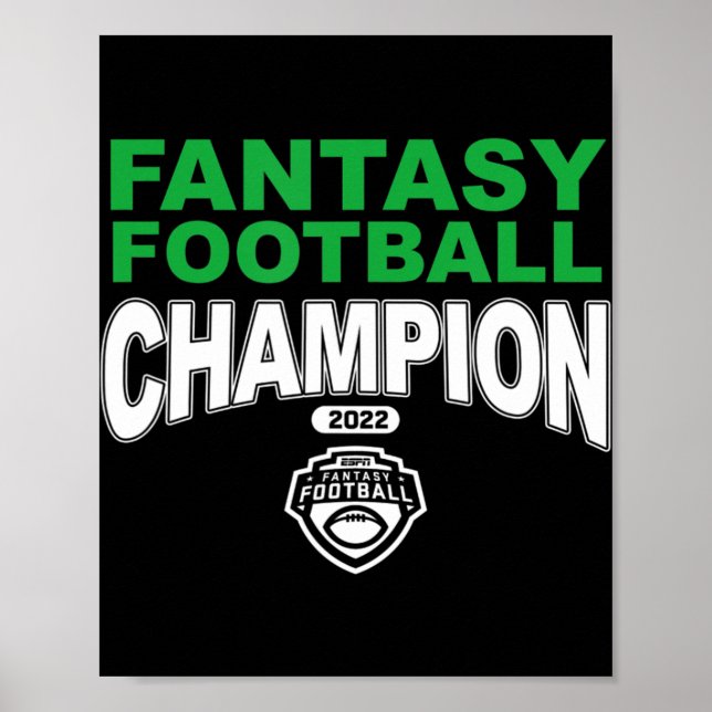 Fantasy Football Champion Twenty TwentyTwo Poster (Framsidan)