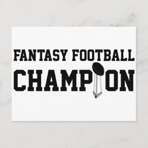 Fantasy Football Champion Vykort