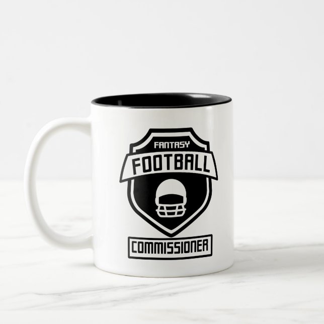 fantasy-football-commissioner-black-01 Två-Tonad mugg (Vänster)