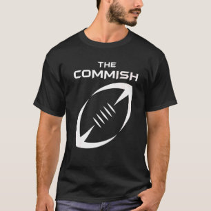 Fantasy Football Commissioner Draft Party commish T Shirt