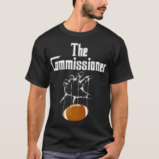 Fantasy Football Commissioner Draft Party Commish T Shirt