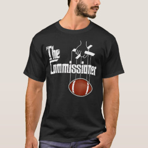 Fantasy Football Commissioner Draft Party commish T Shirt