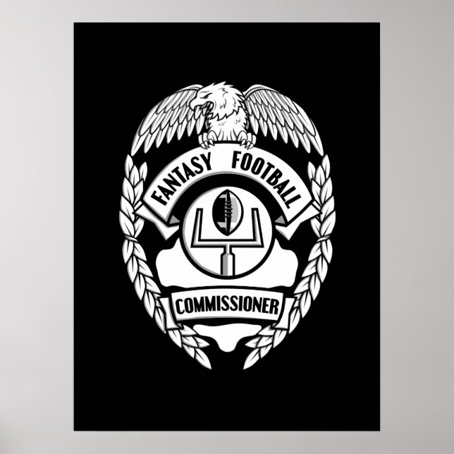 Fantasy Football Commissioner Poster (Framsidan)