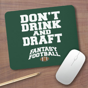 Fantasy Football - Drick inte och stäng inte Musmatta