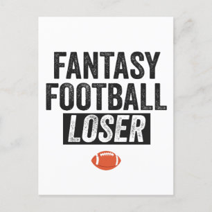 Fantasy Football Förlorare Roligt Fantasy Football Vykort