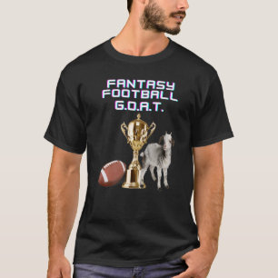 Fantasy Football G O A T for League Championship W Shirt