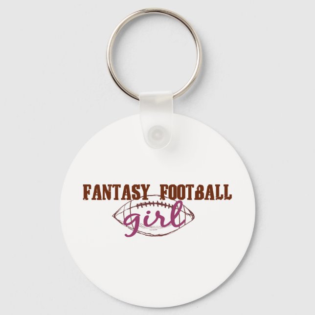 Fantasy Football Girl Nyckelring (Framsida)