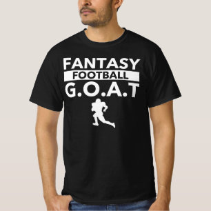 Fantasy Football GOAT - Champion Funny League Draf T Shirt