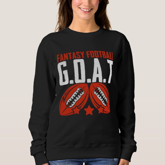 Fantasy Football Goat  Football Player Fantasy Foo T Shirt (Framsida)