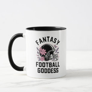Fantasy Football Goddes Sports League Draft Mugg