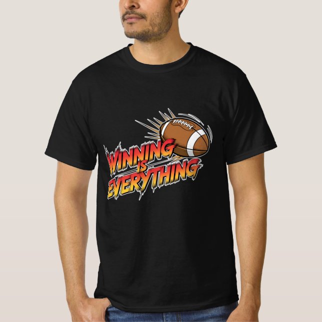Fantasy Football Graphics for Draft Day Roligt T Shirt (Framsida)