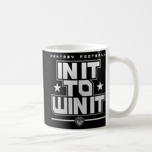 Fantasy Football in it to Wit it Kaffemugg (Höger)