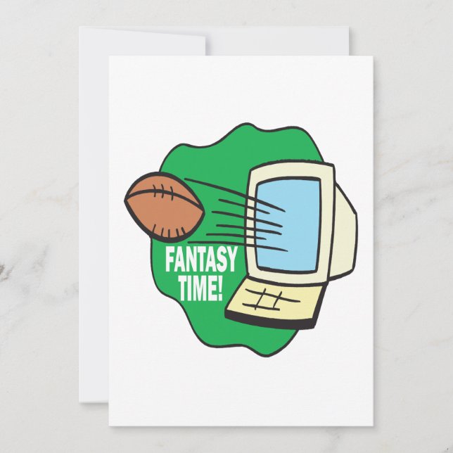 Fantasy Football Inbjudningar (Framsida)