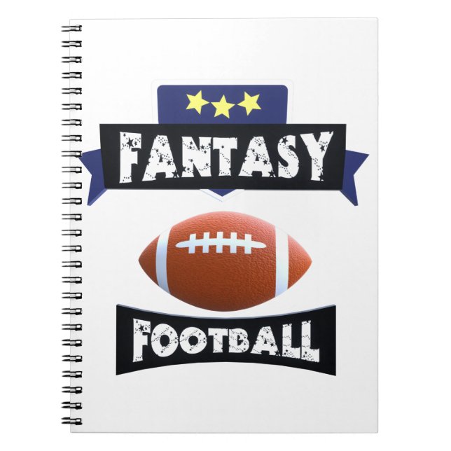 Fantasy Football League Anteckningsbok (Framsidan)