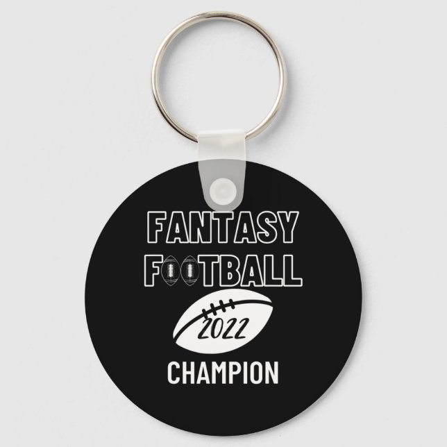 Fantasy Football League Champion Winner 2022 Foot Nyckelring (Framsida)