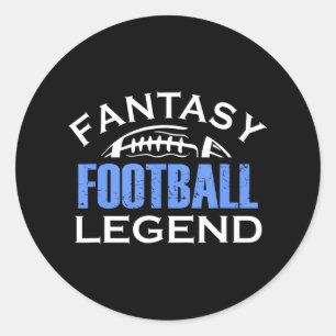 Fantasy Football Legend FFL League GM Manager Runt Klistermärke