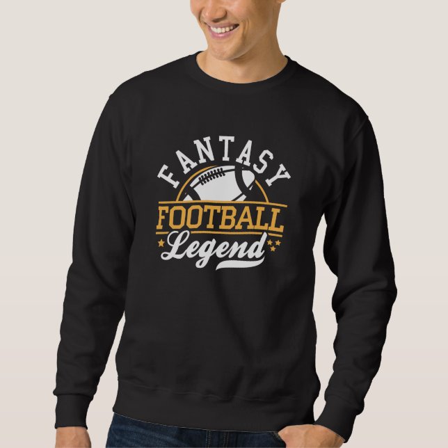 Fantasy Football Legend Lång Ärmad Tröja (Framsida)